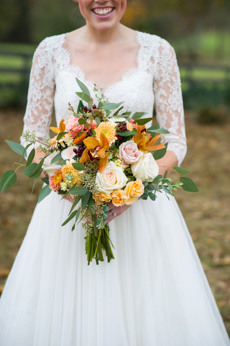 Rustic Elegant Georgia Barn Wedding via TheELD.com