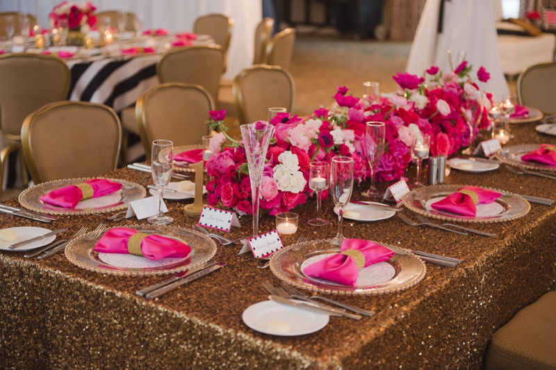 An Elegant Kate Spade Inspired Wedding via TheELD.com