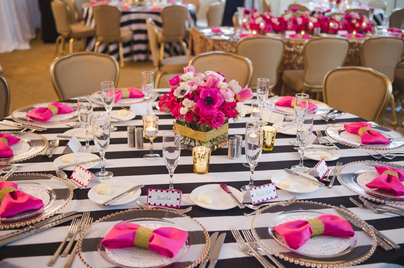 An Elegant Kate Spade Inspired Wedding via TheELD.com