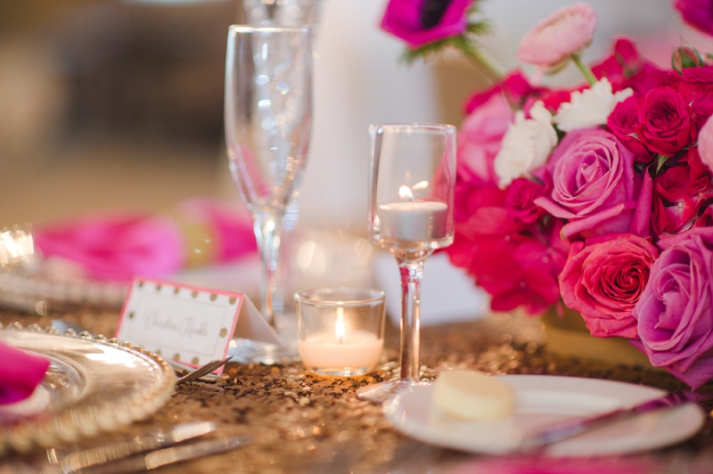 An Elegant Kate Spade Inspired Wedding via TheELD.com