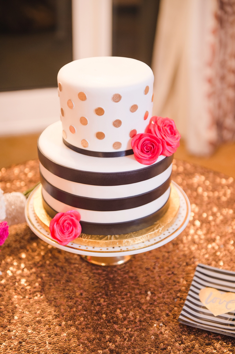 An Elegant Kate Spade Inspired Wedding via TheELD.com