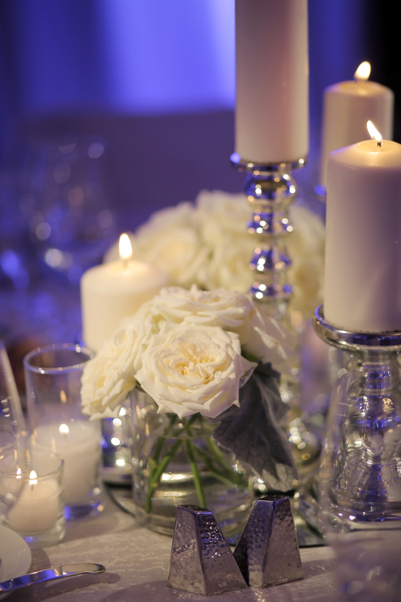 Modern & Romantic White Wedding via TheELD.com