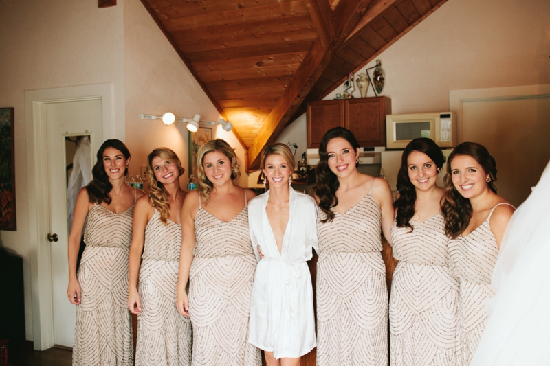 An Elegant Blush & Gold Seattle Wedding via TheELD.com