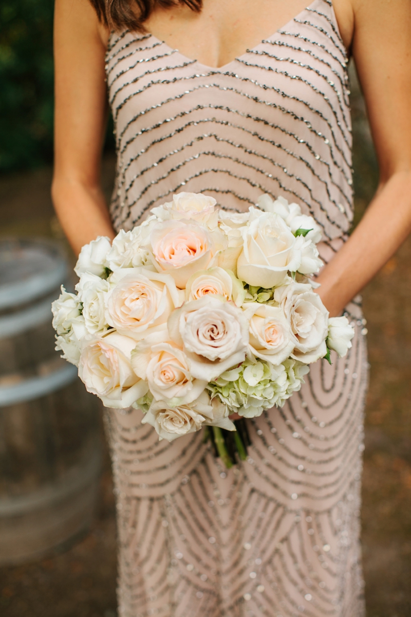 An Elegant Blush & Gold Seattle Wedding via TheELD.com