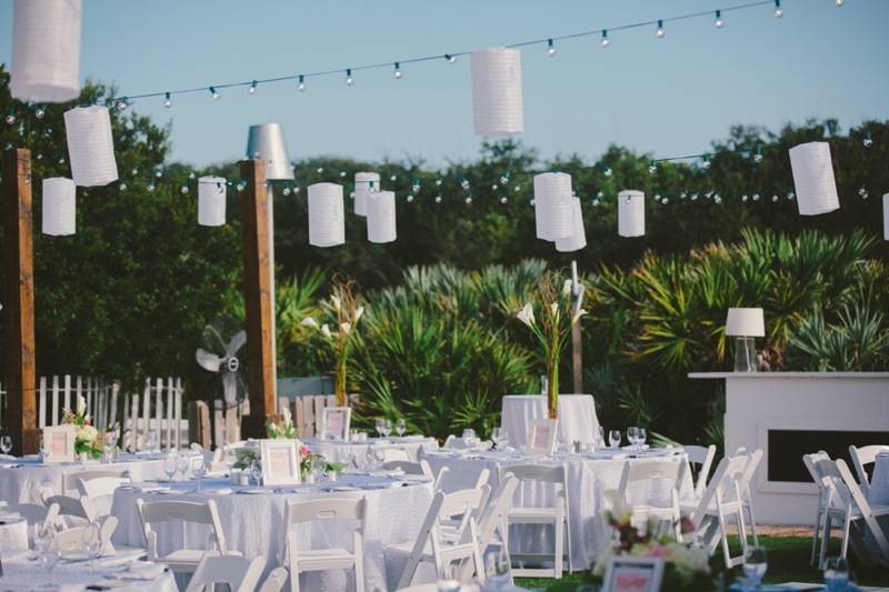 Watercolor Inspired Santa Rosa Beach Wedding via TheELD.com