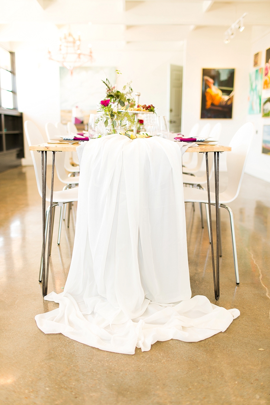 Romantic & Modern Geometric Wedding Ideas via TheELD.com