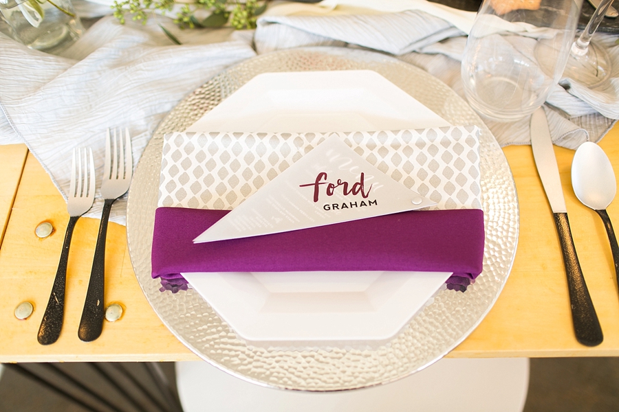 Romantic & Modern Geometric Wedding Ideas via TheELD.com