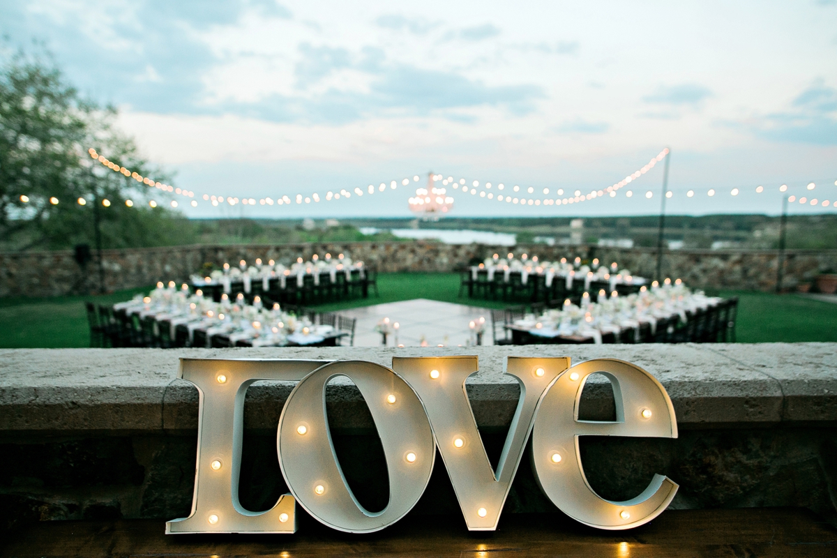 Romantic Peach & Gold Garden Wedding via TheELD.com