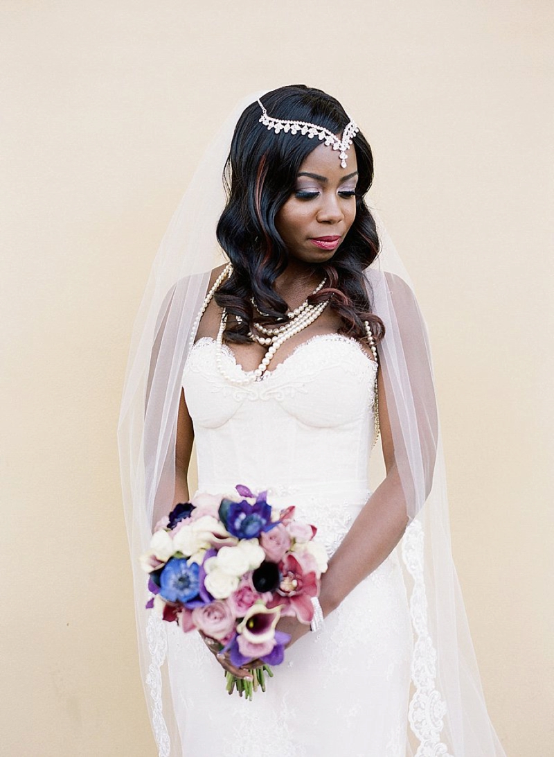 A Colorful & Glamorous New Orleans Wedding via TheELD.com
