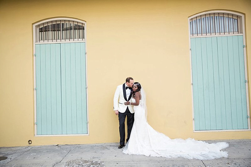 A Colorful & Glamorous New Orleans Wedding via TheELD.com