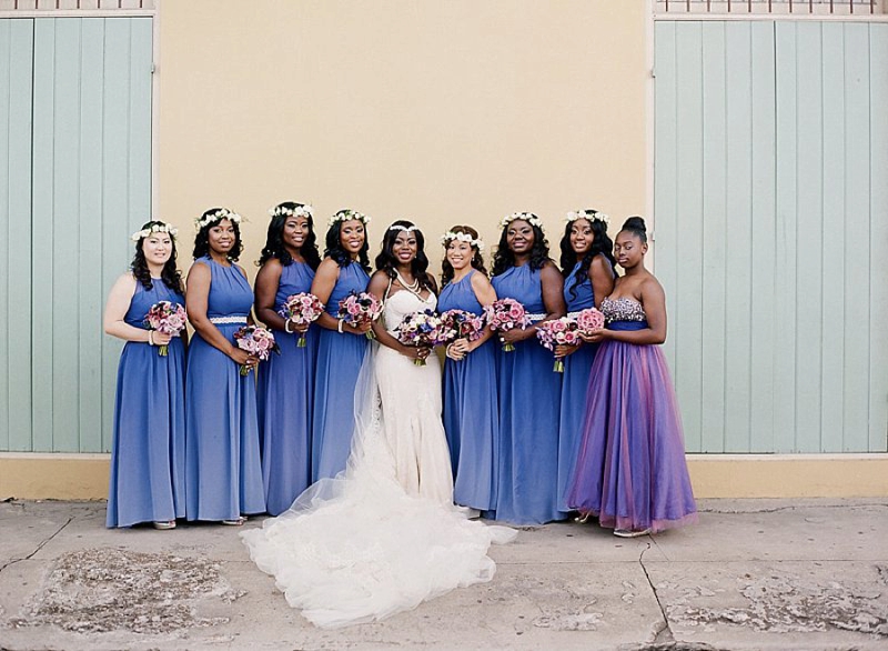 A Colorful & Glamorous New Orleans Wedding via TheELD.com