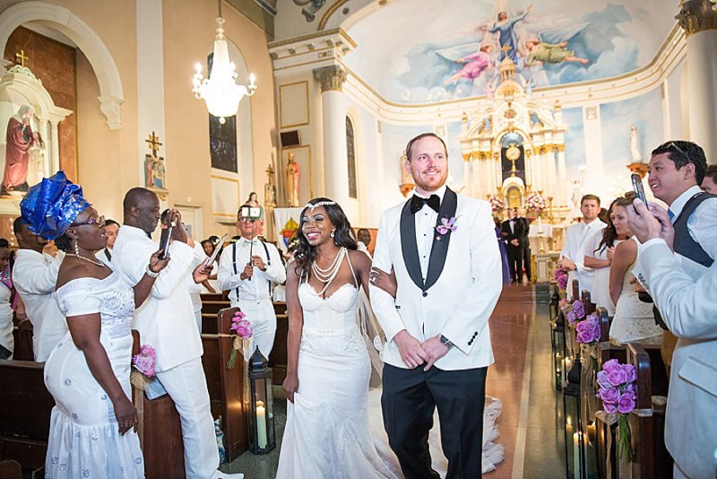 A Colorful & Glamorous New Orleans Wedding via TheELD.com