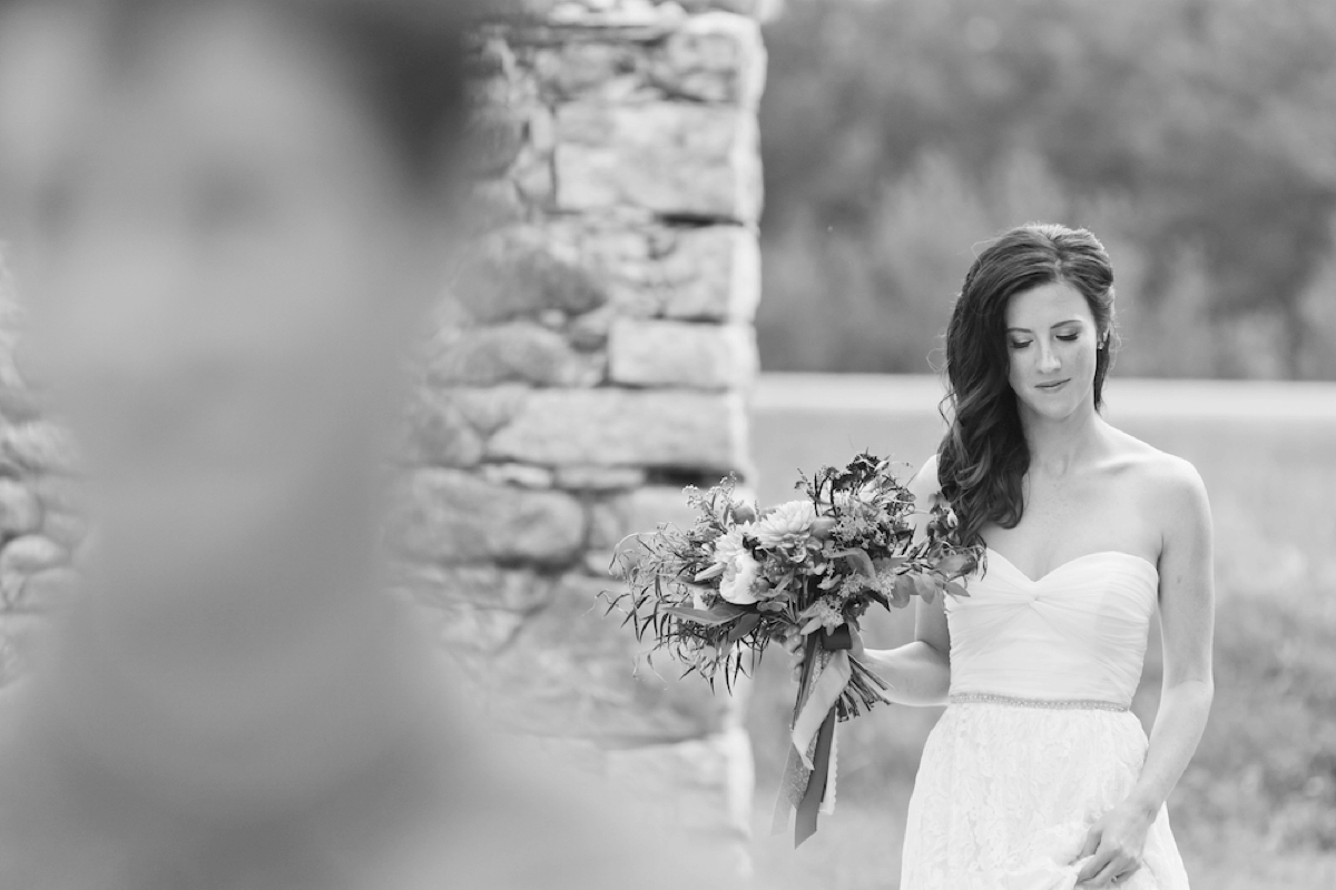 A Colorful Rustic Farm Wedding via TheELD.com