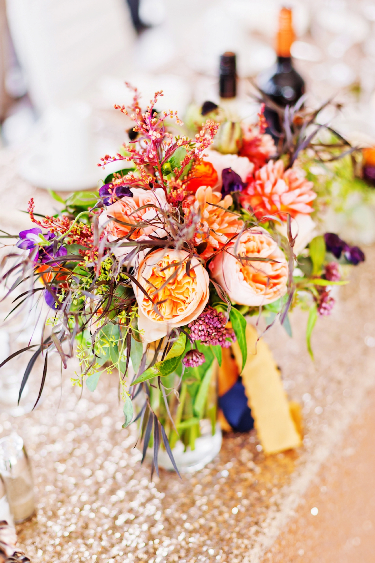 A Colorful Rustic Farm Wedding via TheELD.com