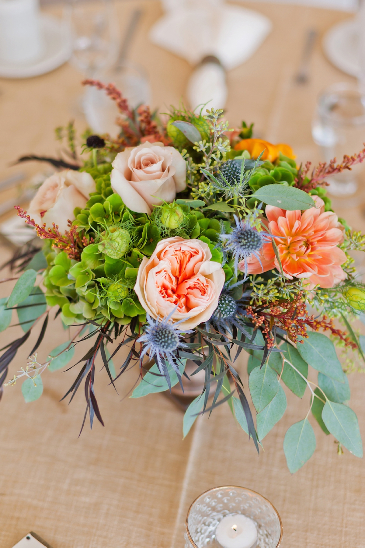 A Colorful Rustic Farm Wedding via TheELD.com