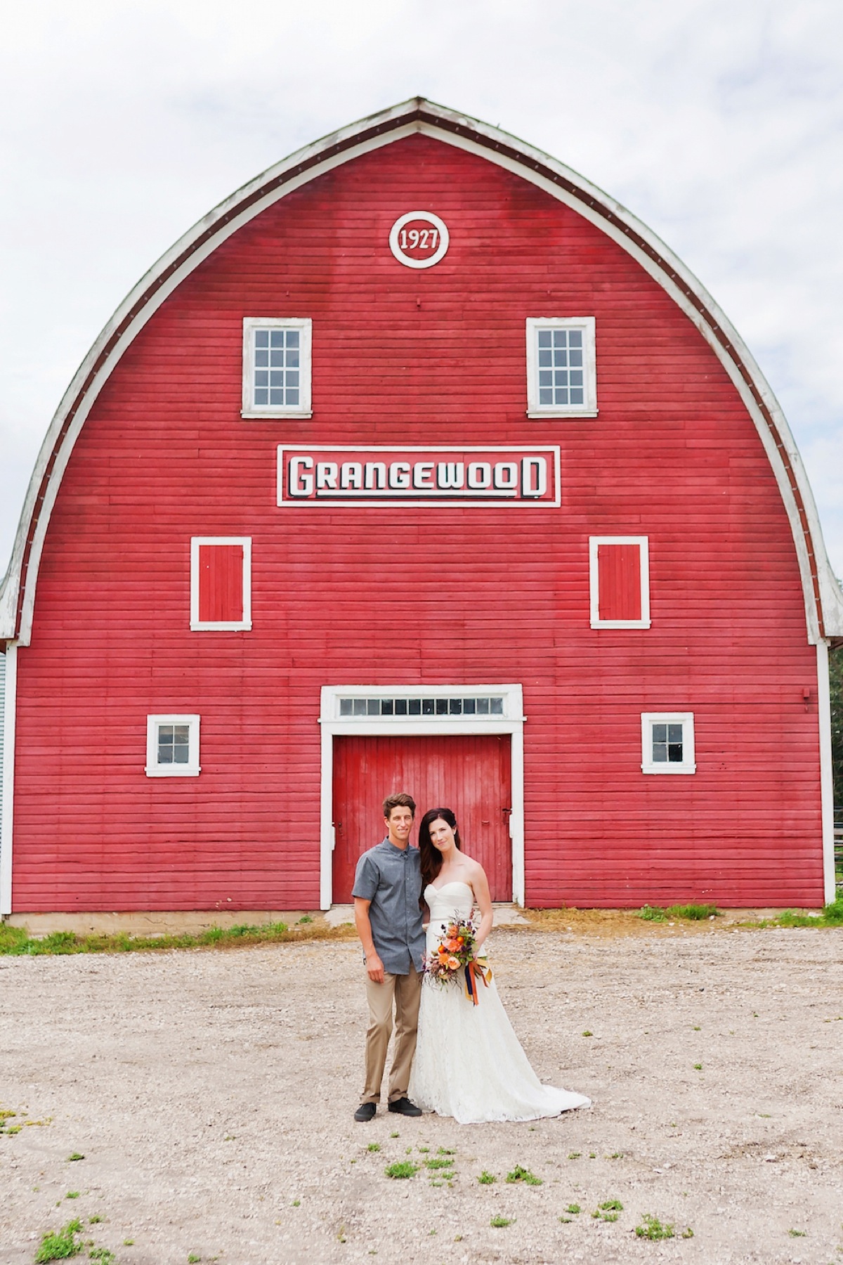 A Colorful Rustic Farm Wedding via TheELD.com