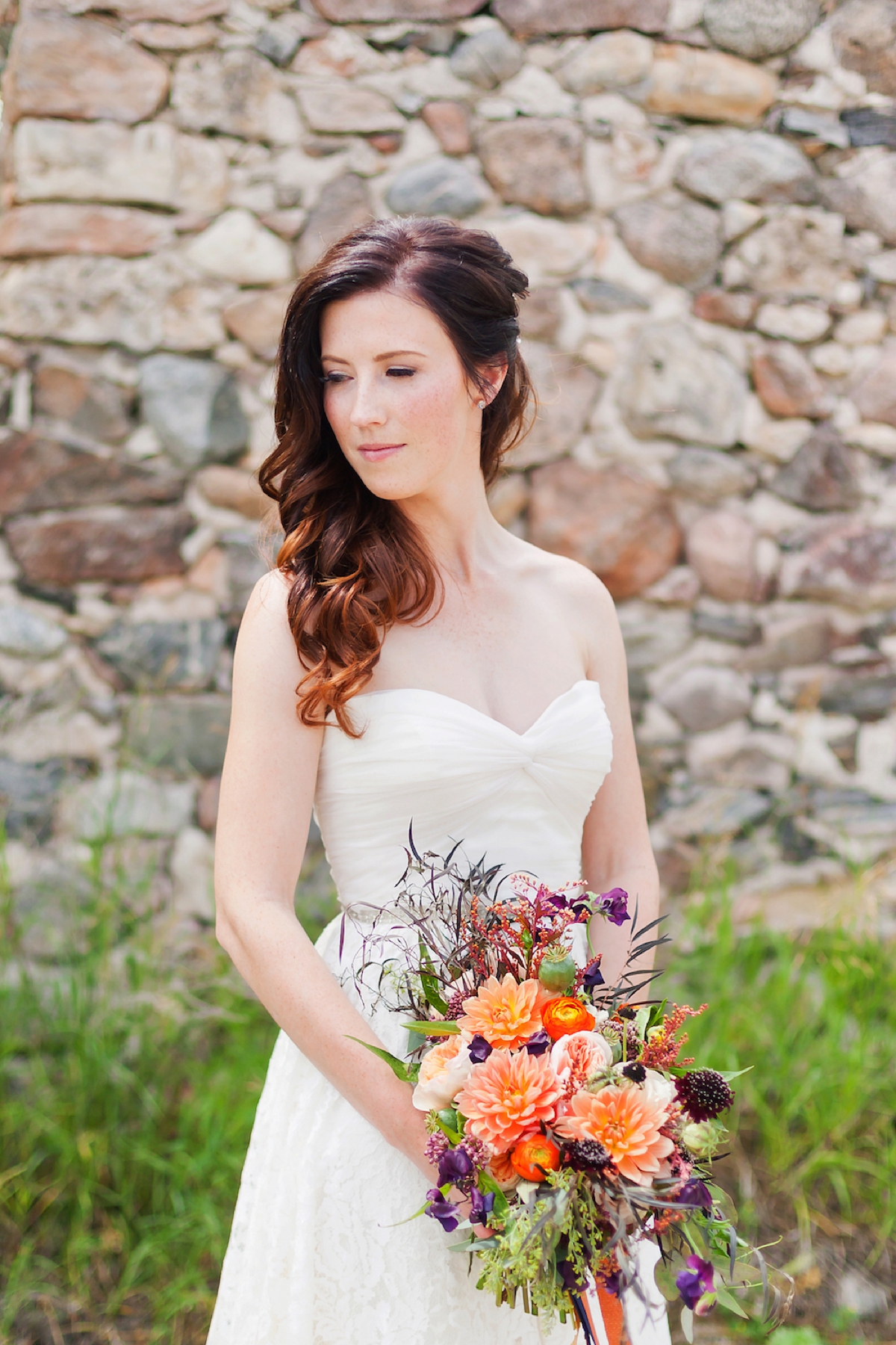 A Colorful Rustic Farm Wedding via TheELD.com