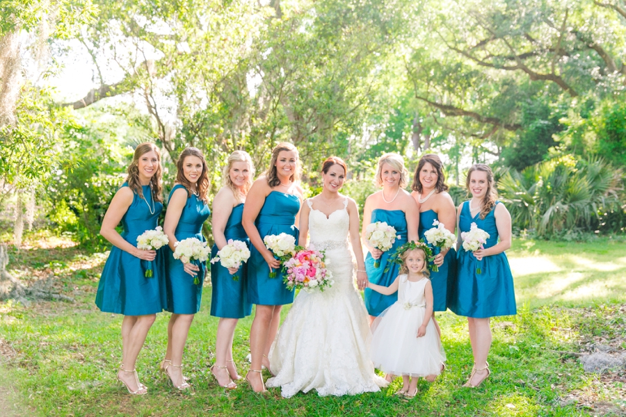 A Colorful & Glam Charleston Wedding via TheELD.com