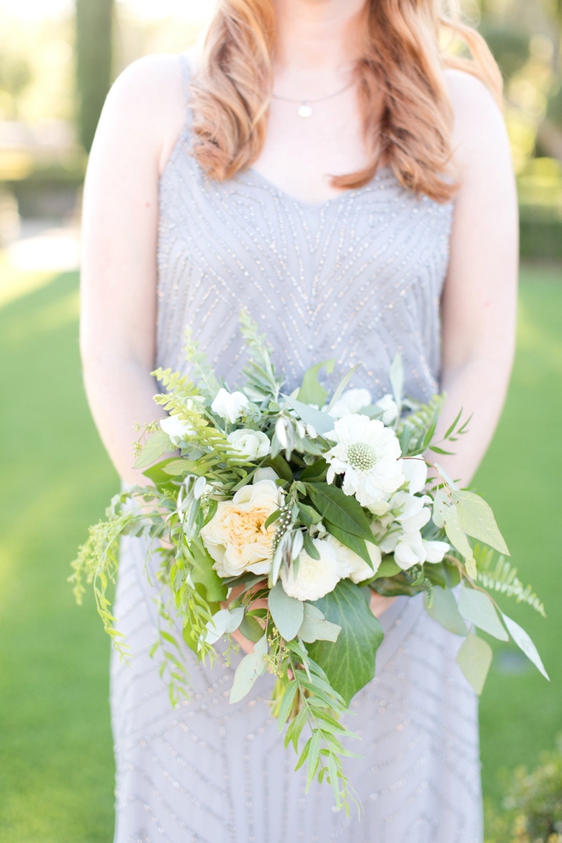 Organic Green & White California Winery Wedding via TheELD.com