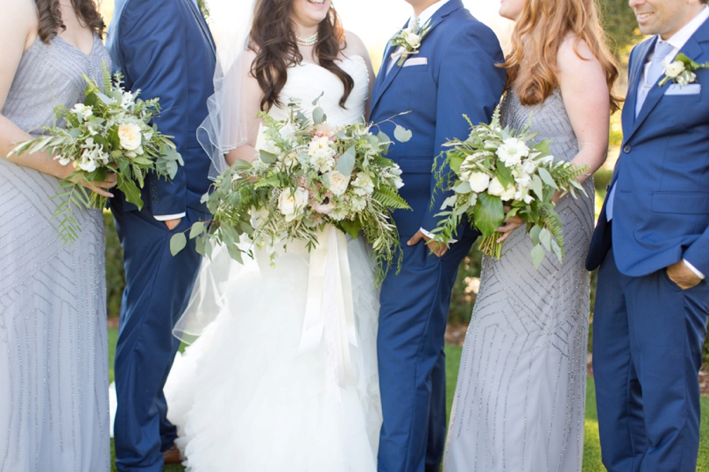 Organic Green & White California Winery Wedding via TheELD.com