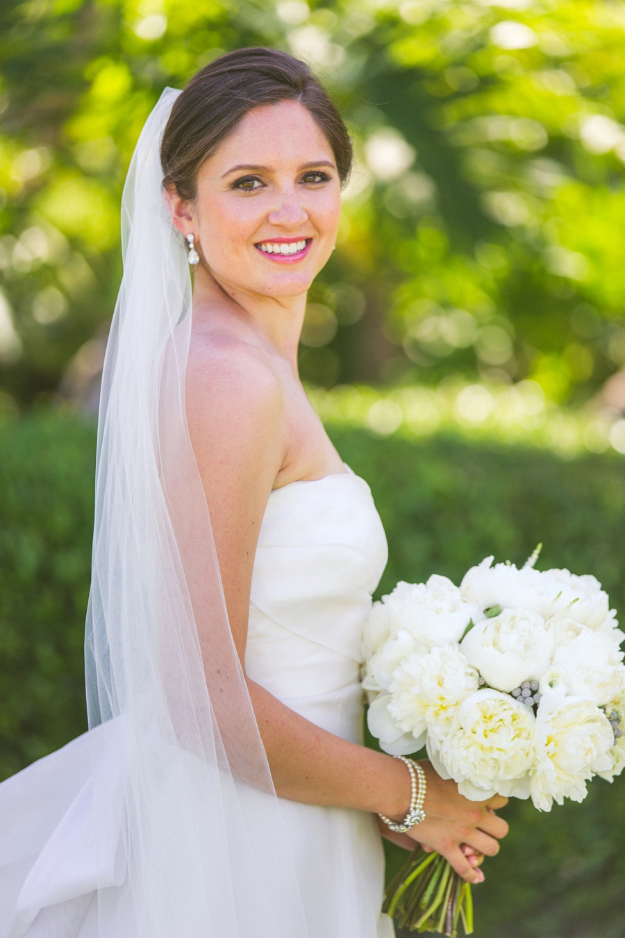 Aqua & White Oceanside Florida Wedding via TheELD.com