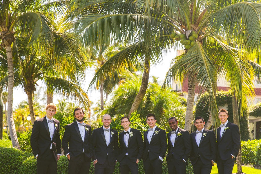 Aqua & White Oceanside Florida Wedding via TheELD.com