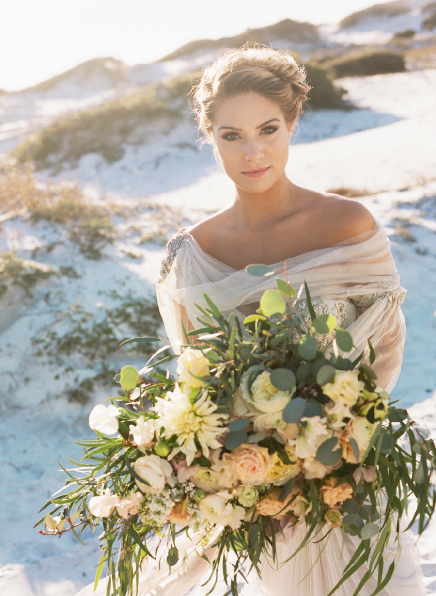 Boho Chic Beach Inspired Wedding Ideas via TheELD.com