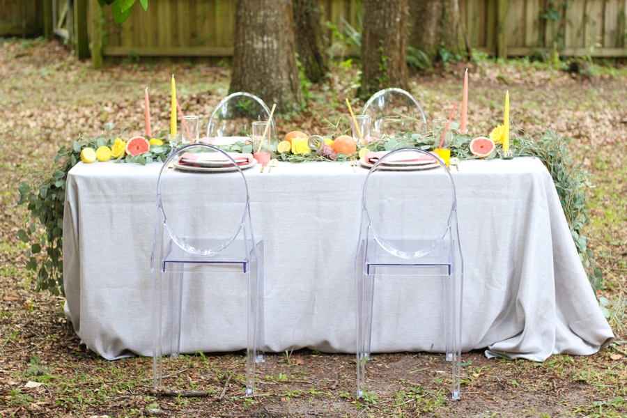 Citrus Inspired Wedding Ideas: 1 Theme, 3 Ways via TheELD.com