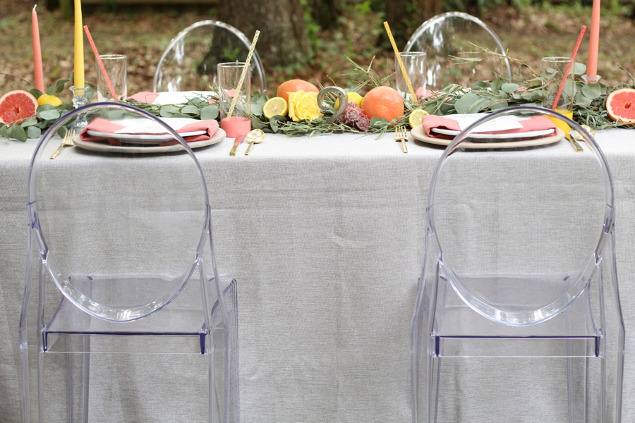 Citrus Inspired Wedding Ideas: 1 Theme, 3 Ways via TheELD.com