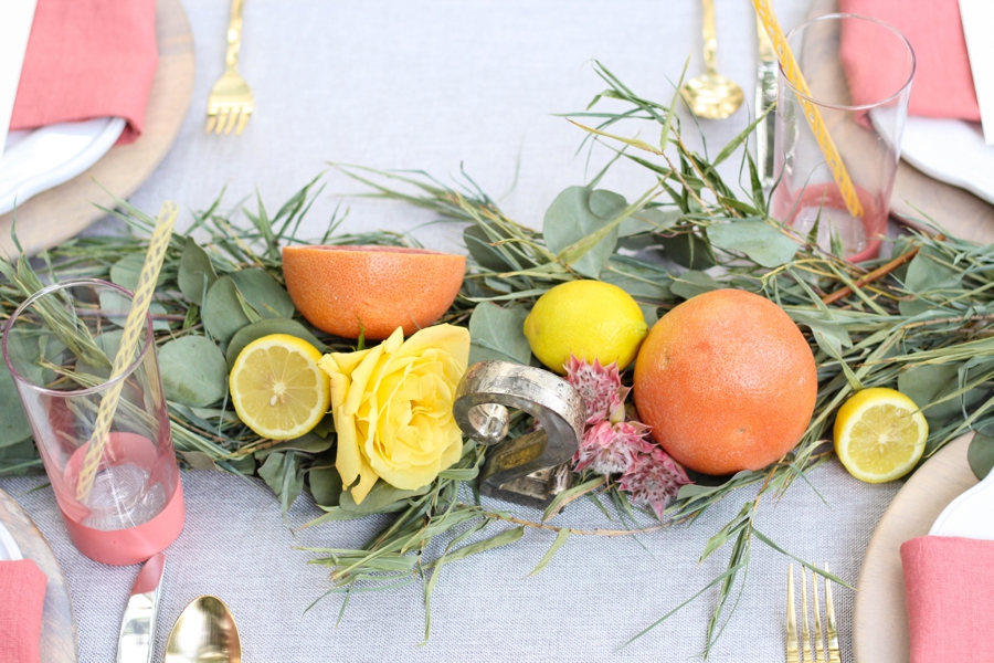 Citrus Inspired Wedding Ideas: 1 Theme, 3 Ways via TheELD.com