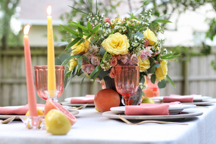 Citrus Inspired Wedding Ideas: 1 Theme, 3 Ways via TheELD.com