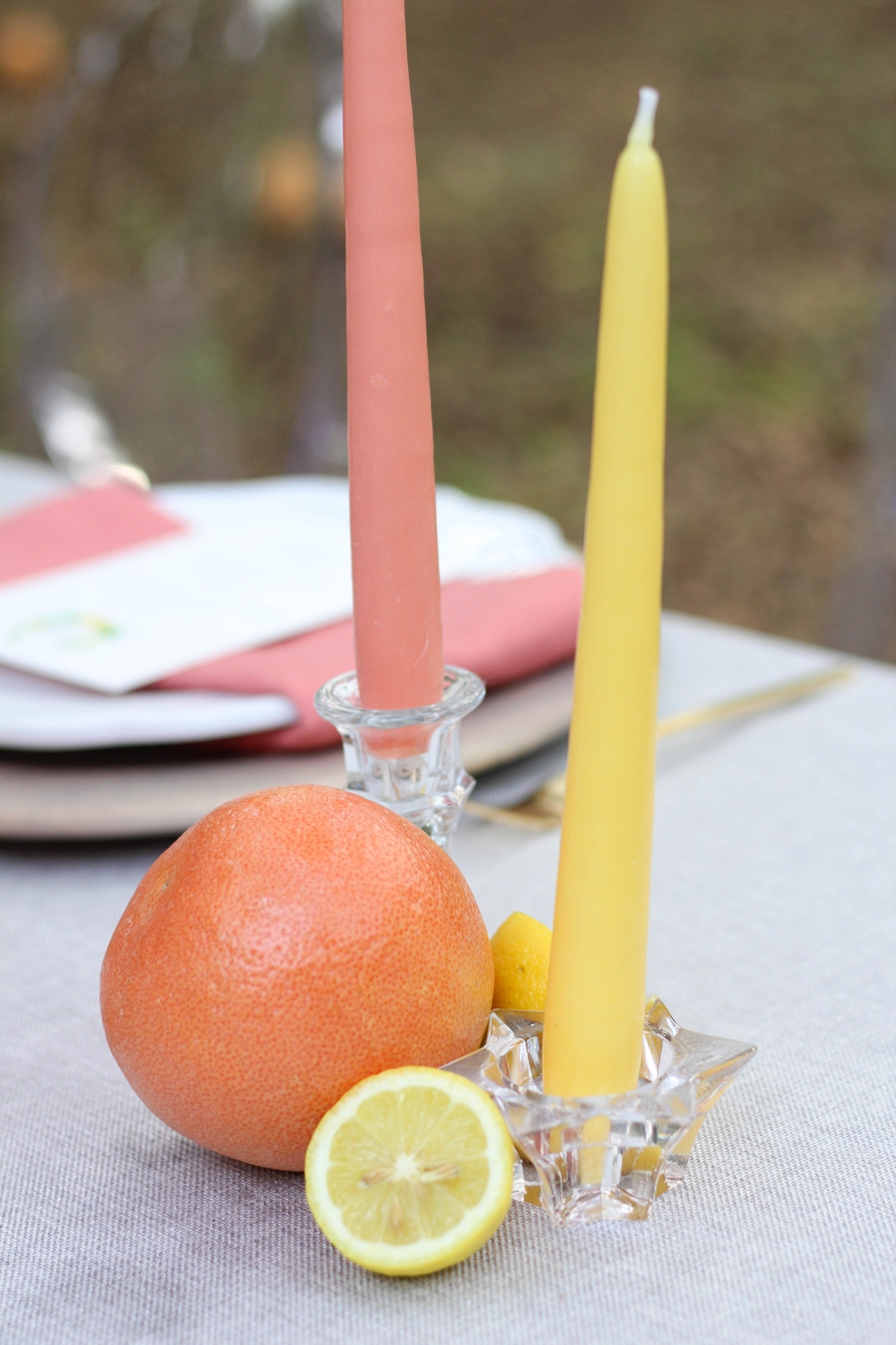 Citrus Inspired Wedding Ideas: 1 Theme, 3 Ways via TheELD.com