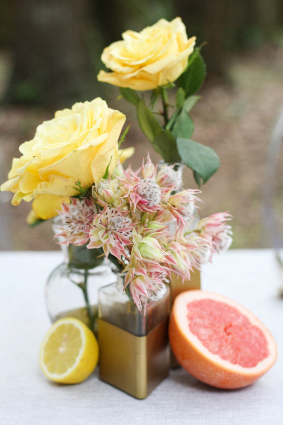 Citrus Inspired Wedding Ideas: 1 Theme, 3 Ways via TheELD.com