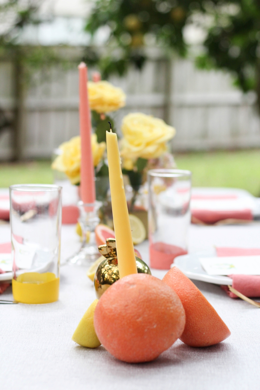 Citrus Inspired Wedding Ideas: 1 Theme, 3 Ways via TheELD.com