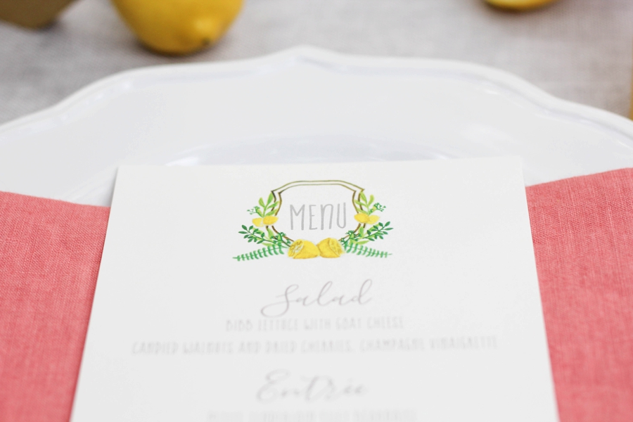 Citrus Inspired Wedding Ideas: 1 Theme, 3 Ways via TheELD.com