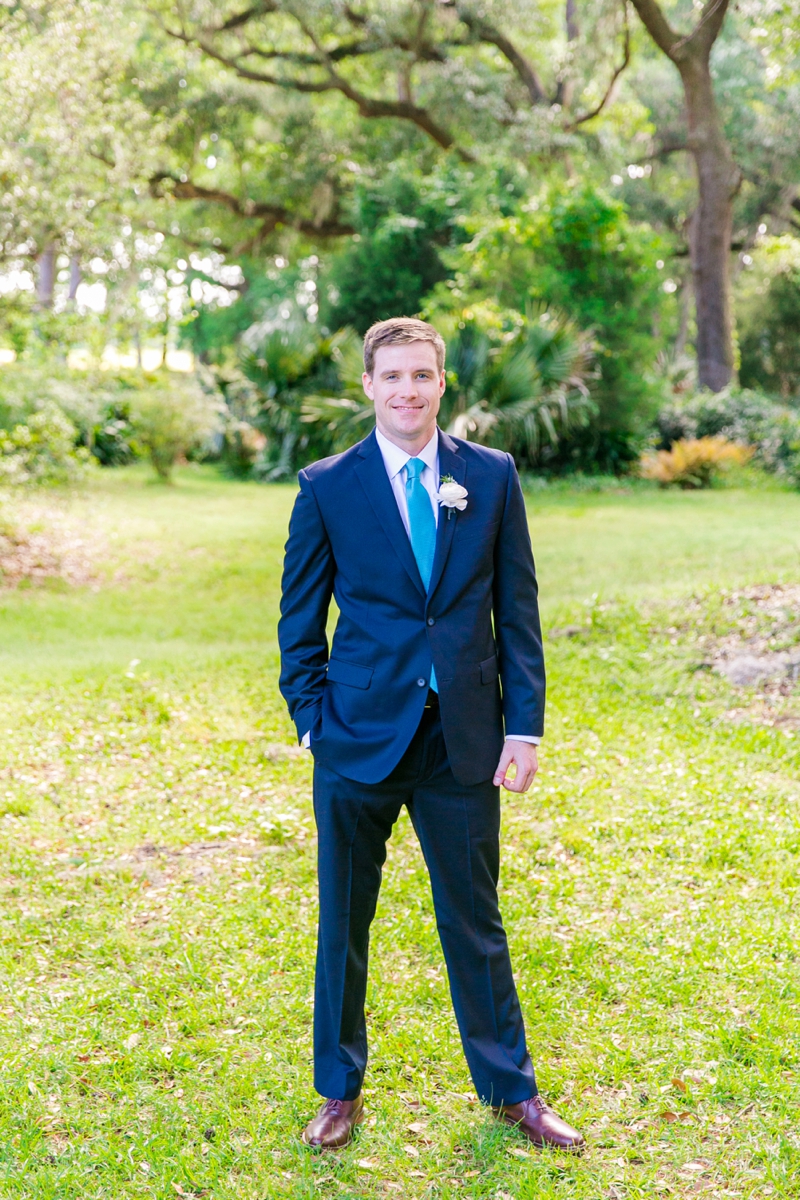 A Colorful & Glam Charleston Wedding via TheELD.com