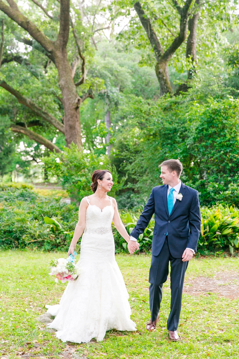 A Colorful & Glam Charleston Wedding via TheELD.com