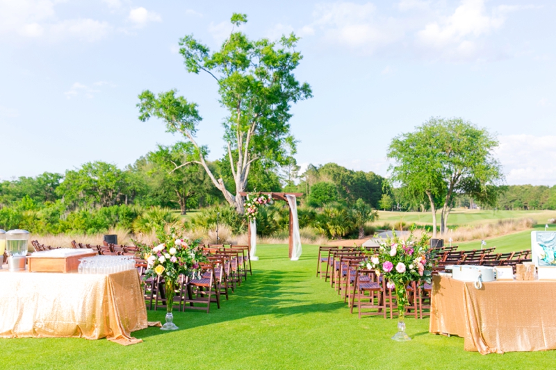 A Colorful & Glam Charleston Wedding via TheELD.com