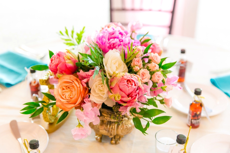 A Colorful & Glam Charleston Wedding via TheELD.com