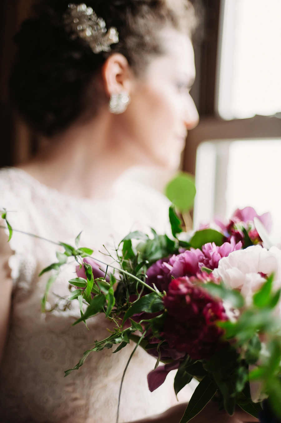 Vintage Eclectic Jewel Toned Chicago Wedding via TheELD.com