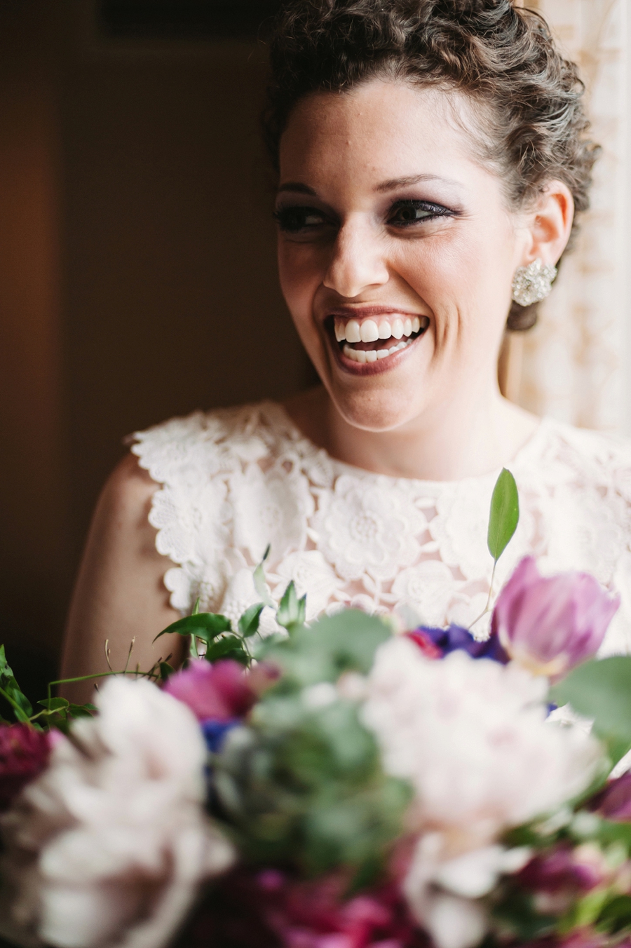 Vintage Eclectic Jewel Toned Chicago Wedding via TheELD.com