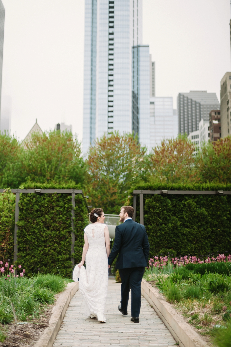 Vintage Eclectic Jewel Toned Chicago Wedding via TheELD.com