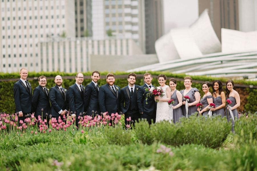 Vintage Eclectic Jewel Toned Chicago Wedding via TheELD.com