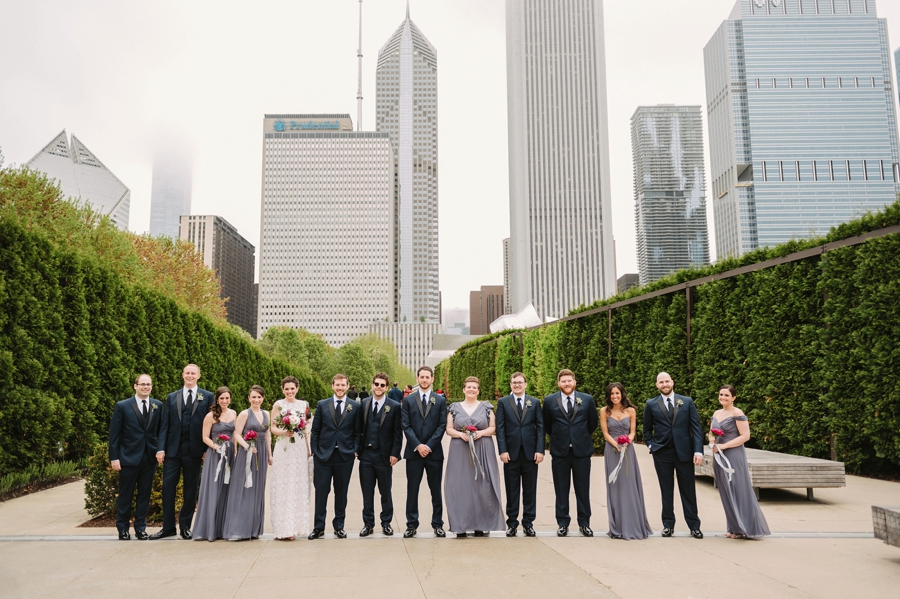 Vintage Eclectic Jewel Toned Chicago Wedding via TheELD.com