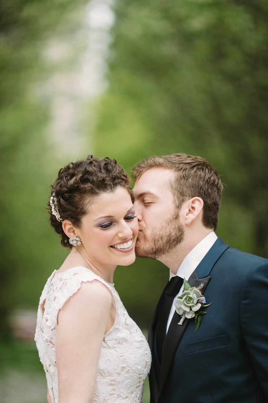 Vintage Eclectic Jewel Toned Chicago Wedding via TheELD.com