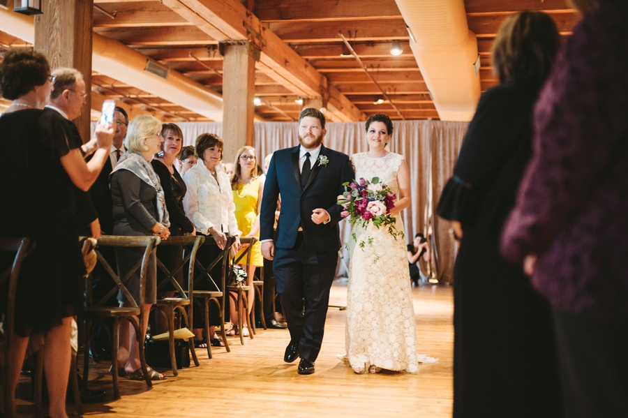 Vintage Eclectic Jewel Toned Chicago Wedding via TheELD.com