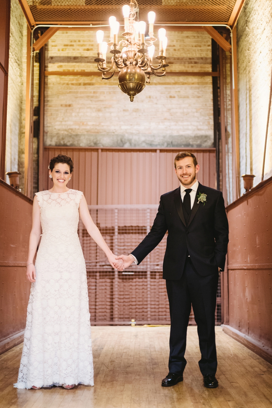 Vintage Eclectic Jewel Toned Chicago Wedding via TheELD.com