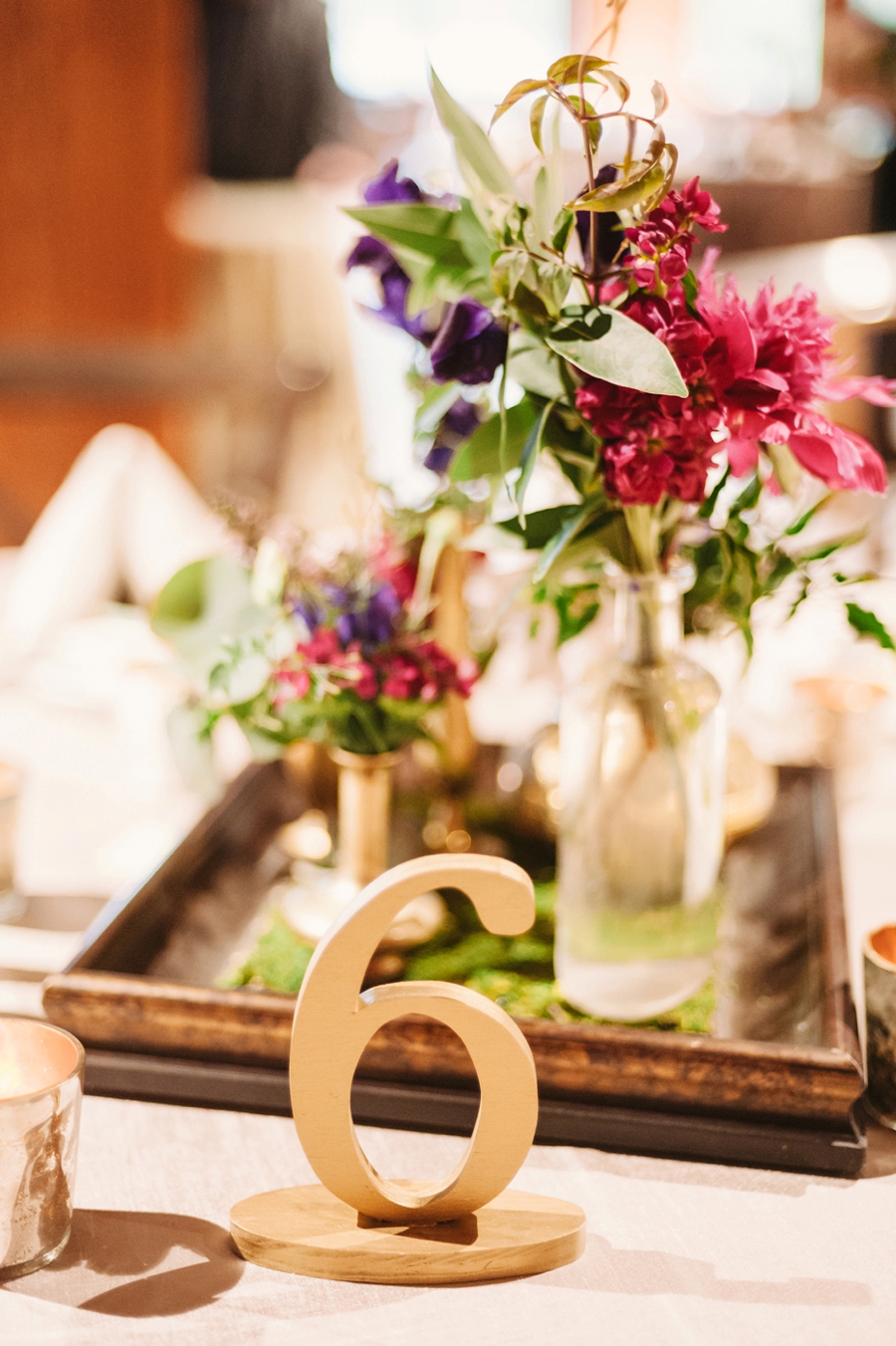 Vintage Eclectic Jewel Toned Chicago Wedding via TheELD.com