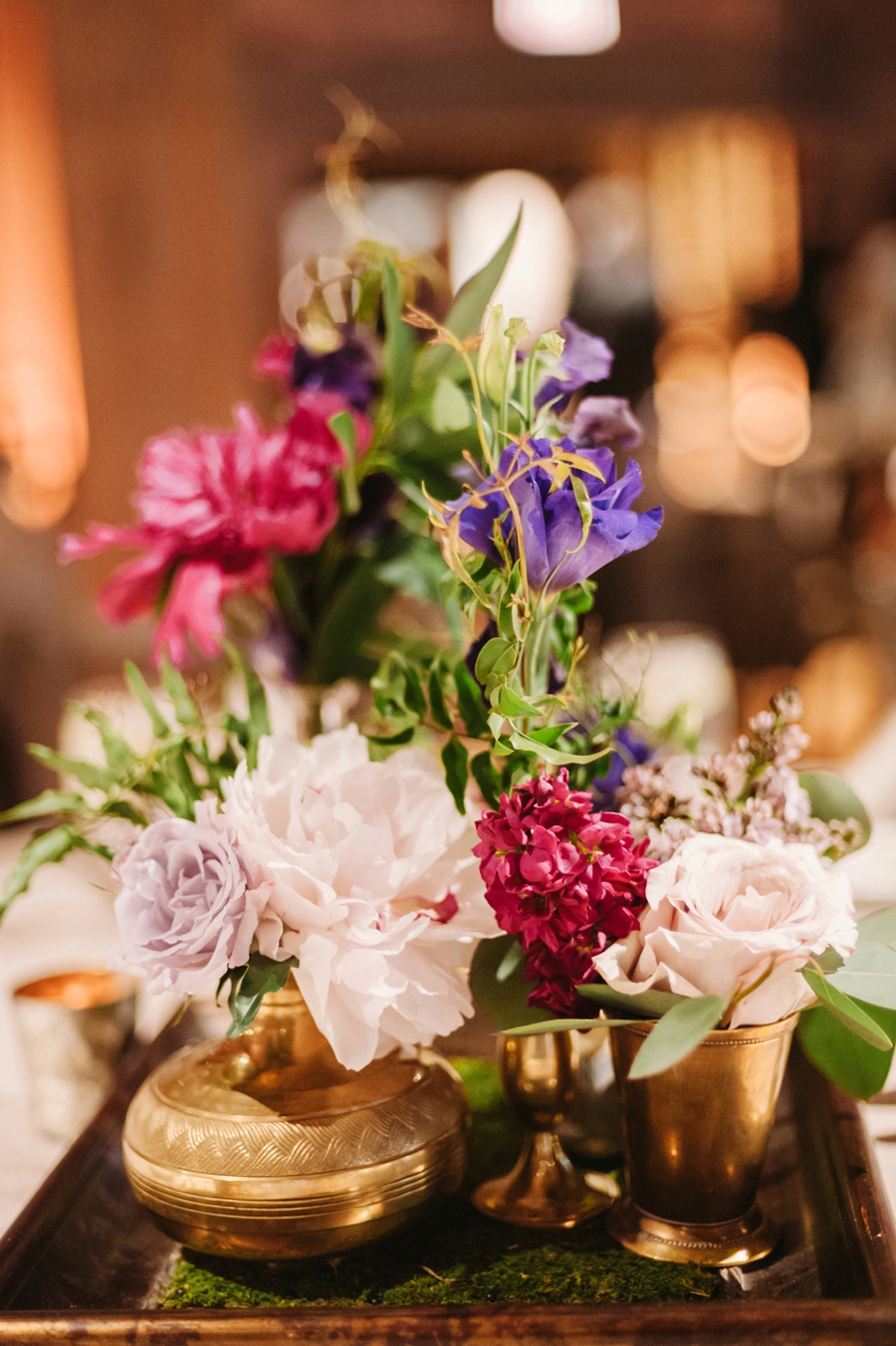 Vintage Eclectic Jewel Toned Chicago Wedding via TheELD.com