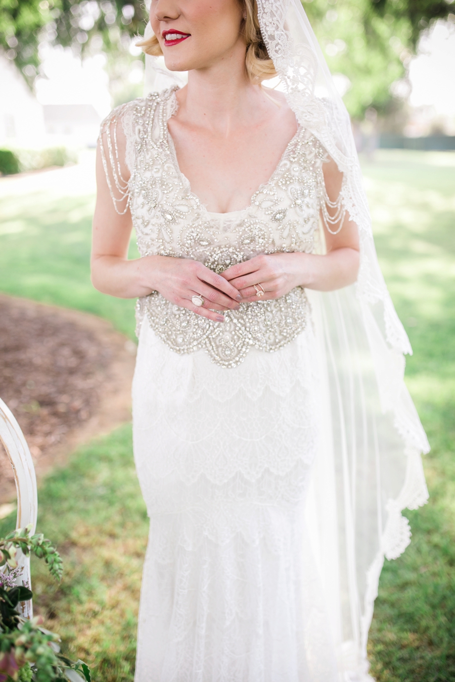 Elegant 1920s Inspired Wedding Ideas via TheELD.com